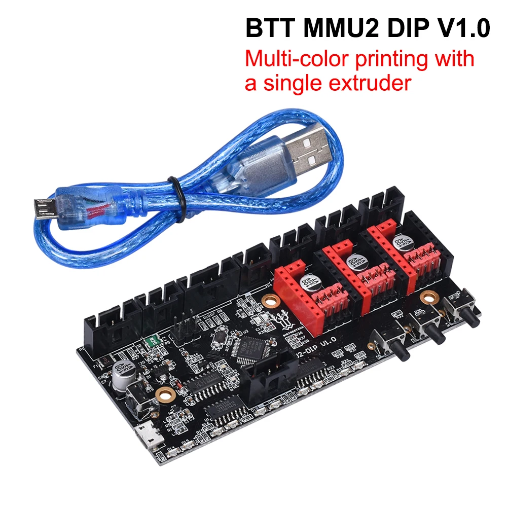 BIGTREETECH MMU2 DIP V1.0 мульти Материал обновления 2 модуль расширения 3D-принтеры Запчасти