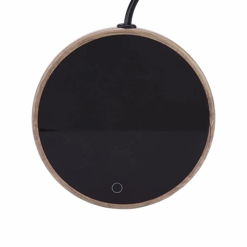 Grão de madeira copo mais quente controle