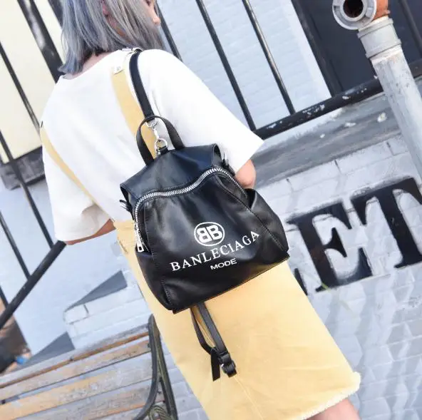 Корейский модный женский рюкзак из натуральной кожи, сумка aaa503