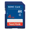 Carte SD SanDisk 2 go/4 go/8 go/16 go/32 go carte mémoire numérique sécurisée SD SDHC Standard classe 4 Ultra mémoire avec lecteur de carte utilisé ► Photo 2/6