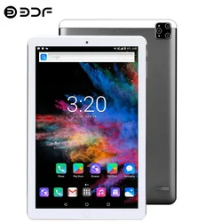 Tablette PC Android 10.1 de 10 pouces, BDF A10 Pro, SC9863A Octa Core, réseau 4G, double SIM, caméra arrière, GPS, Wifi, type c 
