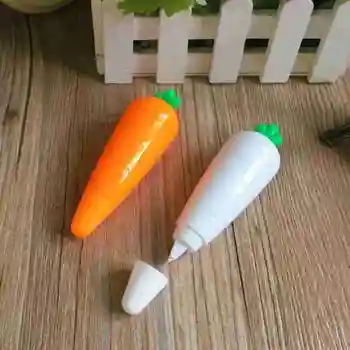 

1PC Cute carrot vegetables correction tape material escolar kawaii stationery office school supplies For kids students gifts