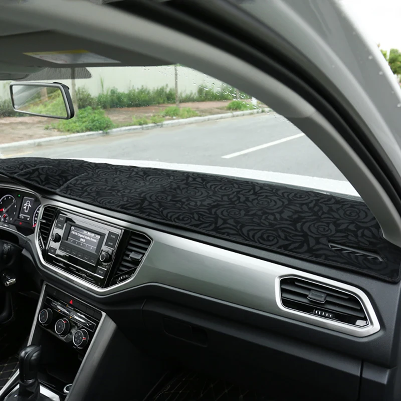 Carманго для Фольксваген T-ROC Авто приборная панель крышка Солнцезащитный светильник коврик подушка ковер аксессуары для интерьера