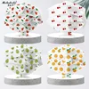 Children Watermelon Print Mouth Mask Kids Disposable 3 Layer Meltblow Cloth Dustproof Breathable Cherry Fruit Face Mask 1