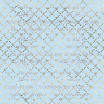 

Romantic Little Mermaid scale Shell Shape Polyester cotton Fabric Tissue Kids Home Textile for Sewing Doll Dress Curtain cloth