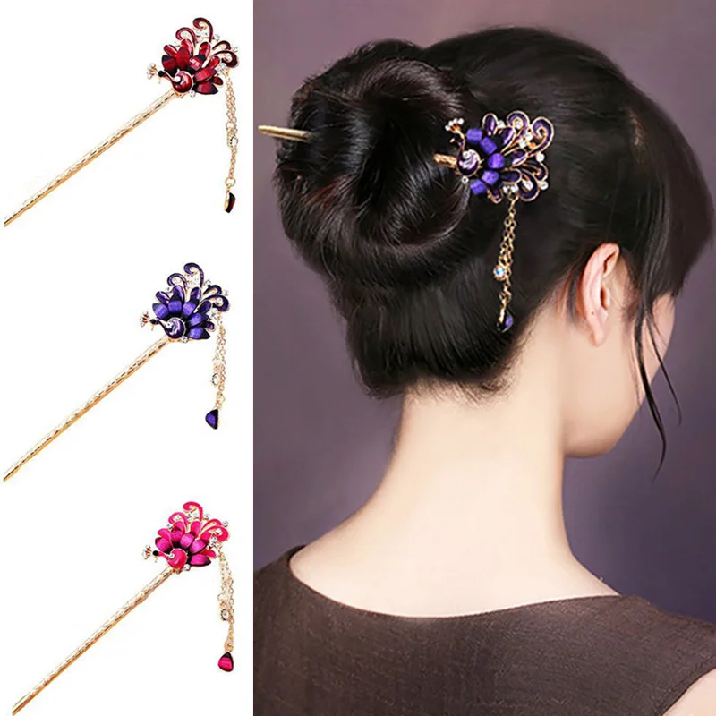 US Seller-one piece hairstick hair pick hair pin 