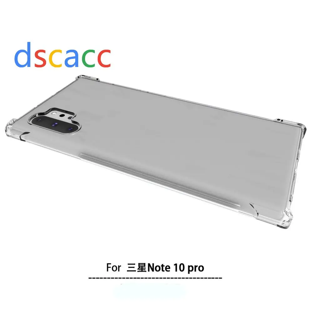 DSCACC воздушная подушка шок ТПУ чехол для samsung Galaxy Note 10 Pro S10 5G Plus S10 S10E M10 M20 M30 A10 A20E A30 A40 100 шт