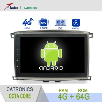 

Kaier Catronics DSP 4G car android auto radio dvd-Player Toyota Landcruiser LC100 GX470 Multimedia gps navigation NO-2din