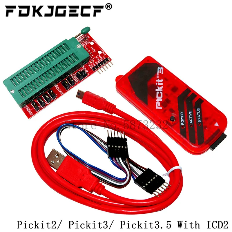 Программатор PICKit2 PICKIT3 PICKit3.5 + программатор picd2 PICKit 2 PICKIT 3 PICKIT 3,5, универсальный программатор