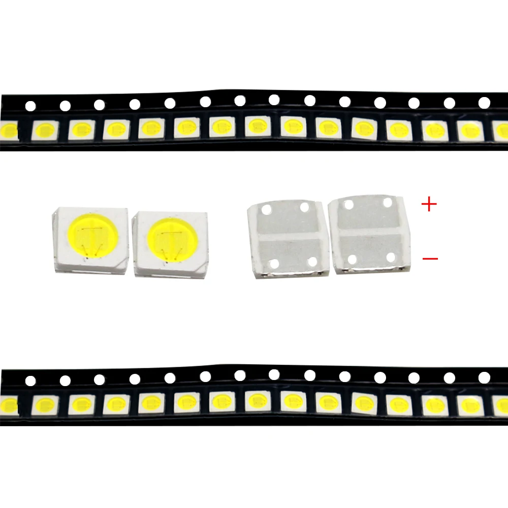 TKDMR JF LED Ʈ, , 2W 3030, 3V , 250MA  µ 10000-20000k, LCD TV , 100 , 50 
