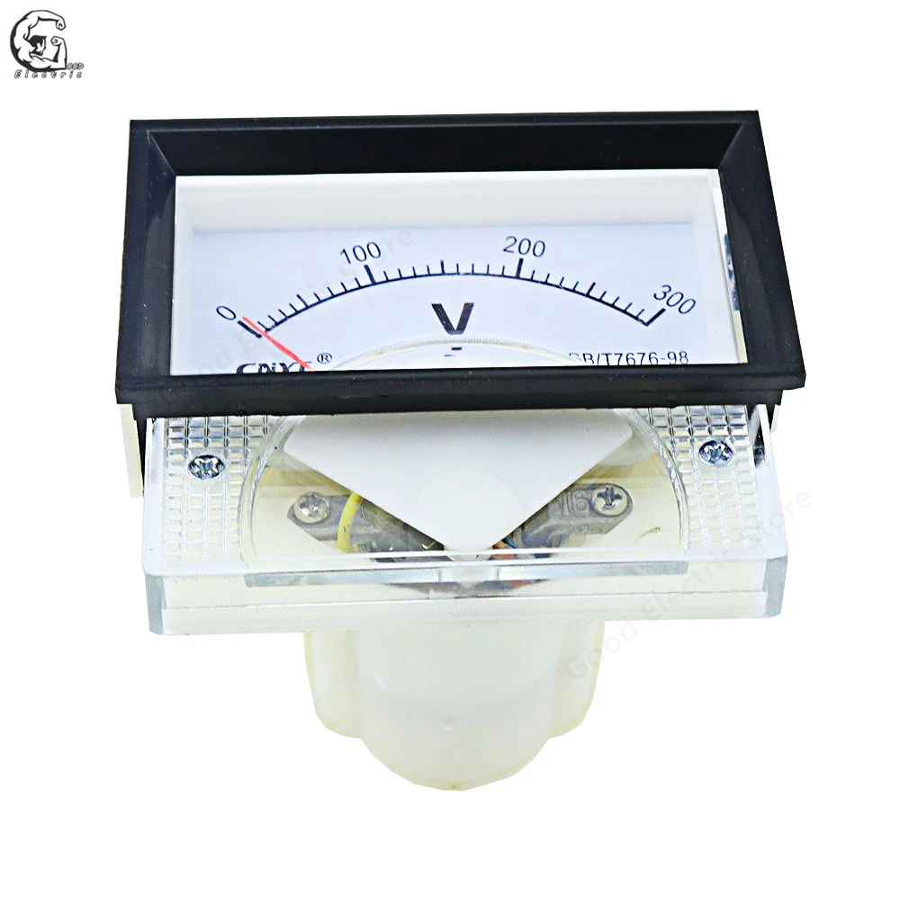 85L17 AC 100 в 150 250 300 450 500 70*40 мм прямоугольные аналоговые Вольт Напряжение Панель
