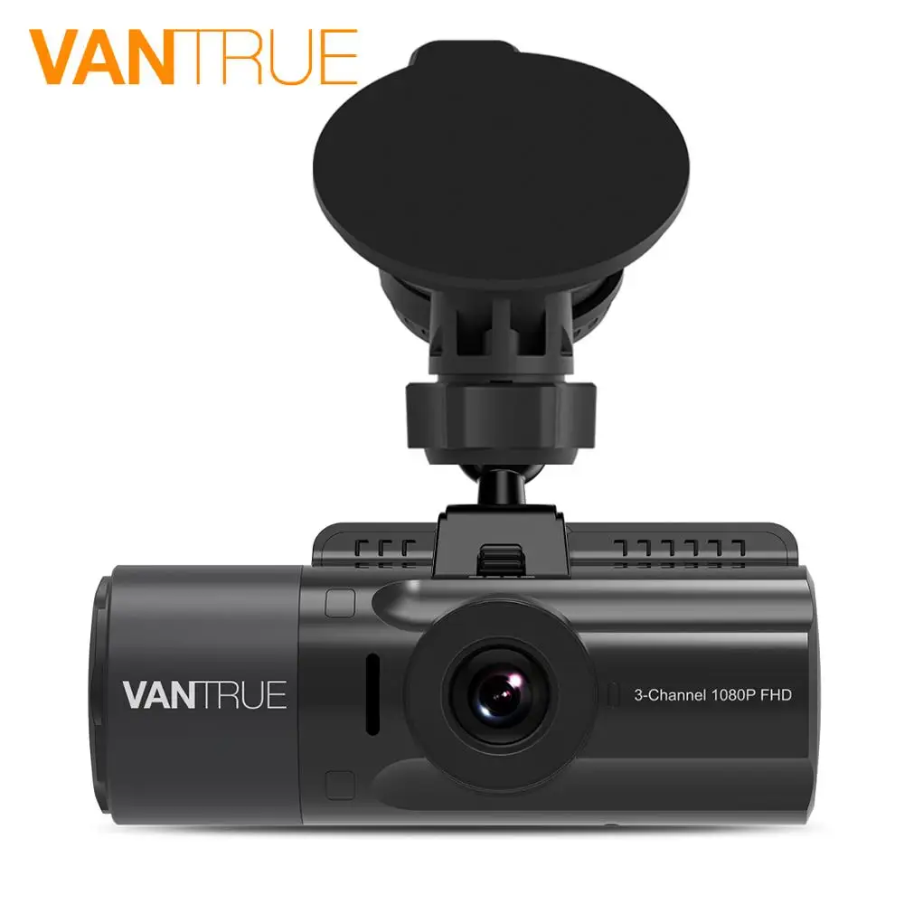 Vantrue N4 видеорегистратор 3-канальный передний 1440P + внутренний 1080P задний
