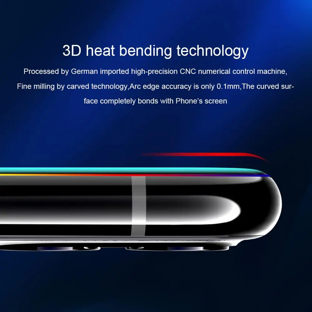Закаленное стекло NILLKIN 3D CP MAX для Samsung Galaxy S20/S20 Ultra/s10/s10e/s9/S8 полная защита экрана