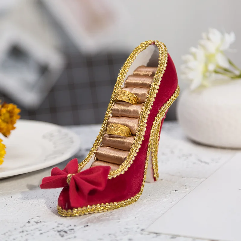 

Jewelry Display Stand Jewelry Stand High Heel Storage Earrings Ring Home Storage Ornaments Jewelry Display Props Home Decoration