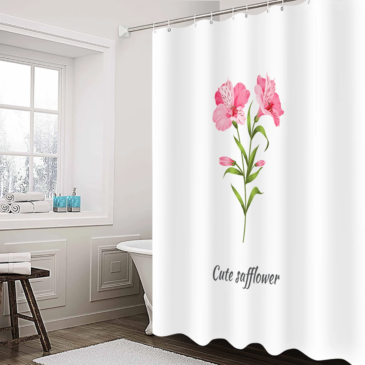 A Morning Glory in Full Bloom занавеска для душа украшение для дома занавеска
