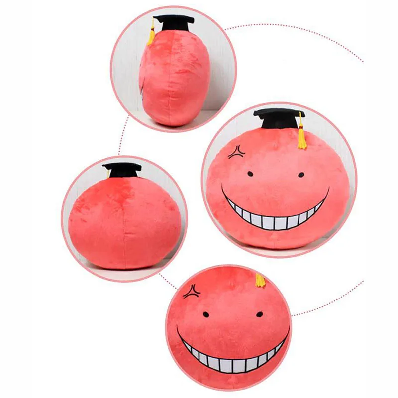 30 см японского аниме класса убийц Мягкие плюшевые игрушки Korosensei плюшевая задняя Подушка украшения подарки для детей