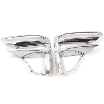 

DHBH-Car Front Fog Light Trim Cover Car Accessories ABS Chrome for Kia Cerato K3 2019 2020