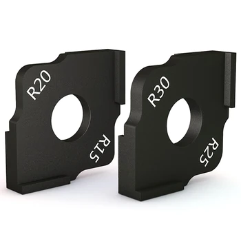 

SHGO HOT-Trimming Machine Engraving Machine Round Corner R Angle Round Arc Woodworking Semicircle Quick Positioning Template Too