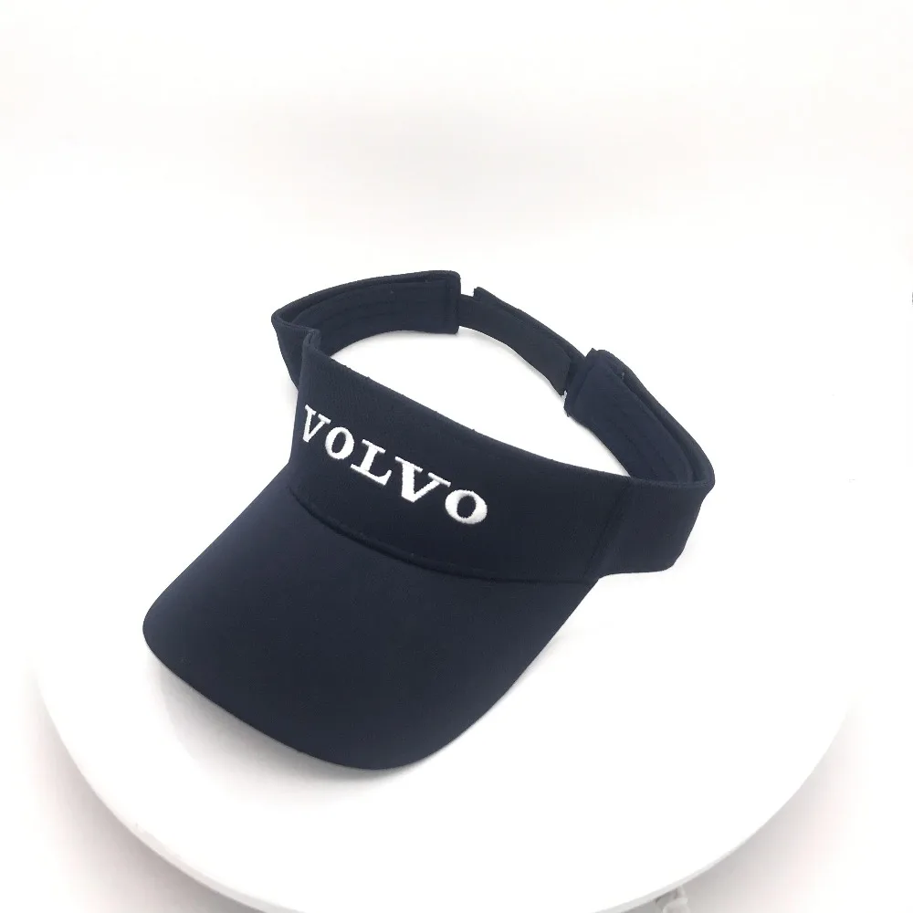 Козырек вышитый VOLVO спортивный солнцезащитный козырек шляпа регулируемая для гольфа теннисные кепки