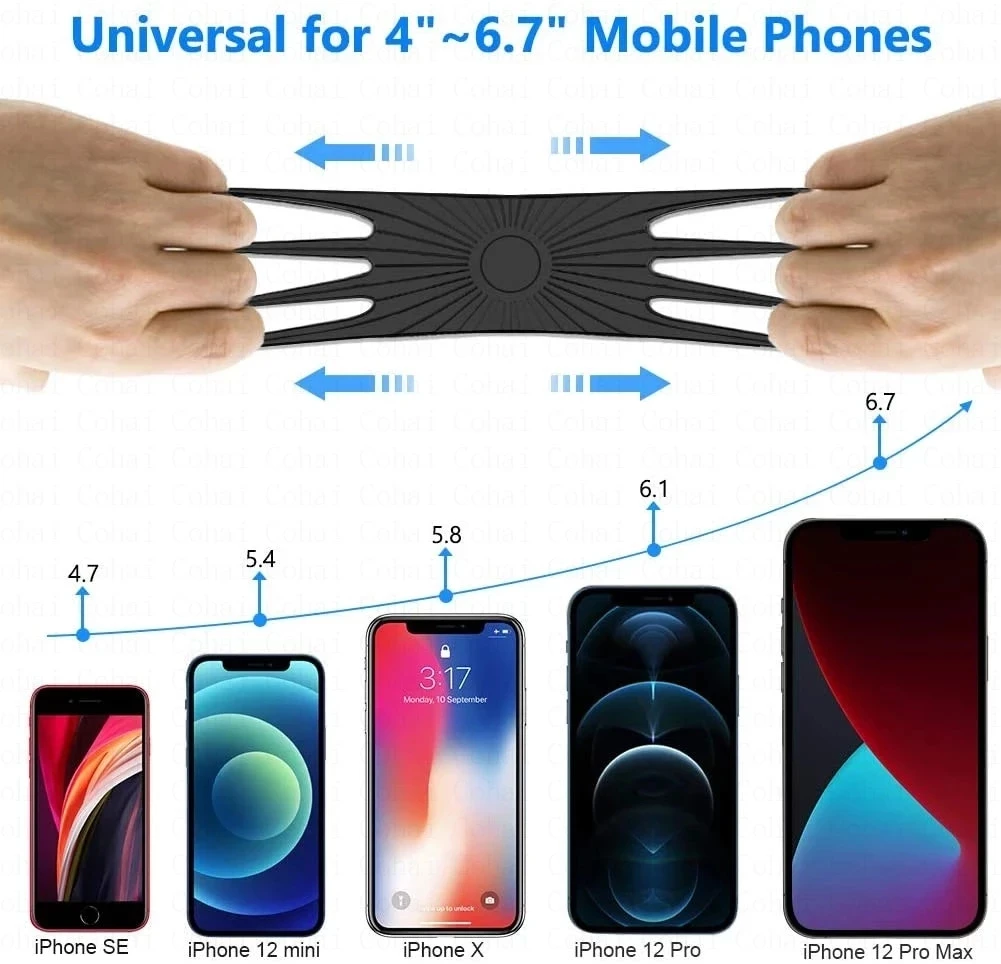 Bike Phone Holder Bicycle Mobile Cellphone Holder Motorcycle Suporte Celular For iPhone Samsung Xiaomi Gsm Houder Fiets — view 4