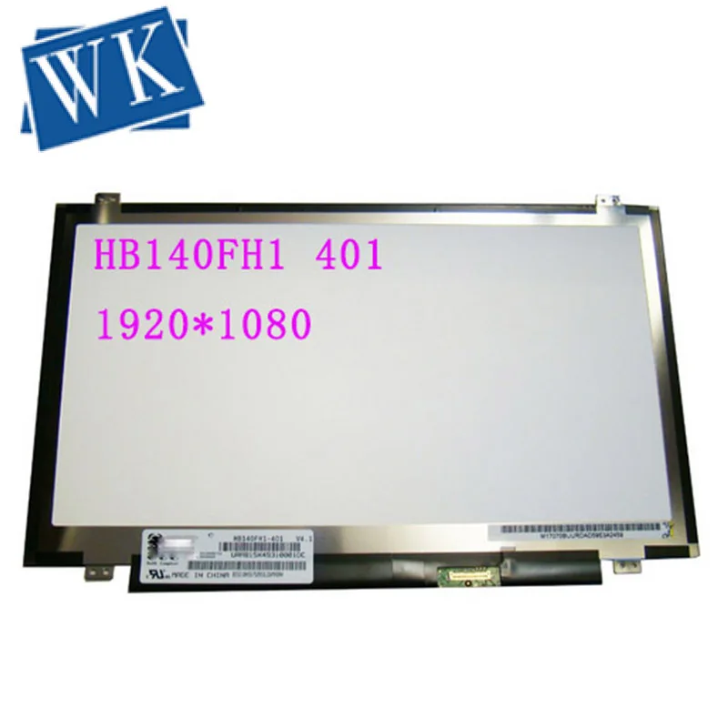 

HB140FH1-401NT140FHM-N41 B140HTN01.E B140HTN01.4 B140HTN01.1, 30-контактный экран, ЖК-дисплей, Матрица для ноутбука 14,0 дюйма x