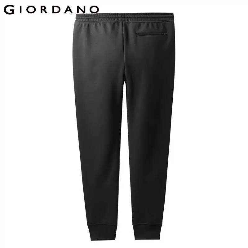 Giordano мужские спортивные штаны с резинкой на талии со шнурком