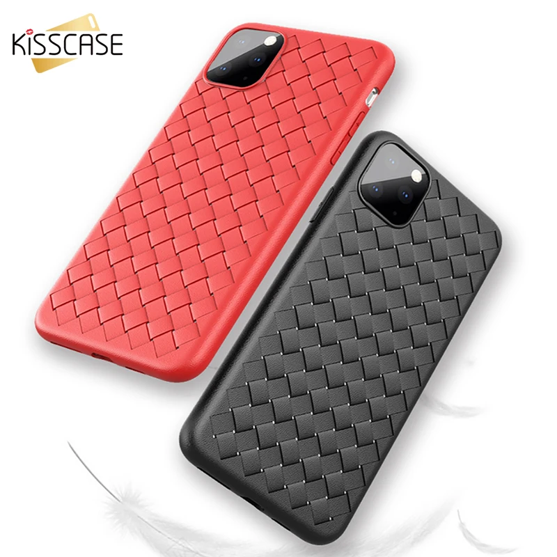 KISSCASE ткань сетки Чехол для мобильного телефона iPhone 12 11 Pro Max мини Мягкий