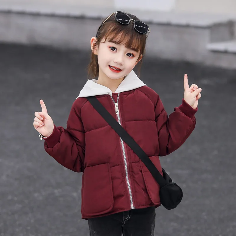 Sodawn/куртка для девочек г. Детская верхняя одежда, пальто Зимняя теплая детская одежда для маленьких мальчиков и девочек от 2 до 6 лет