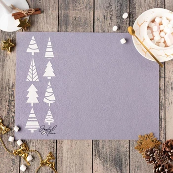 

Napkin "Fir-trees" 30x40 cm, polyethylene 100%, felt 4973567