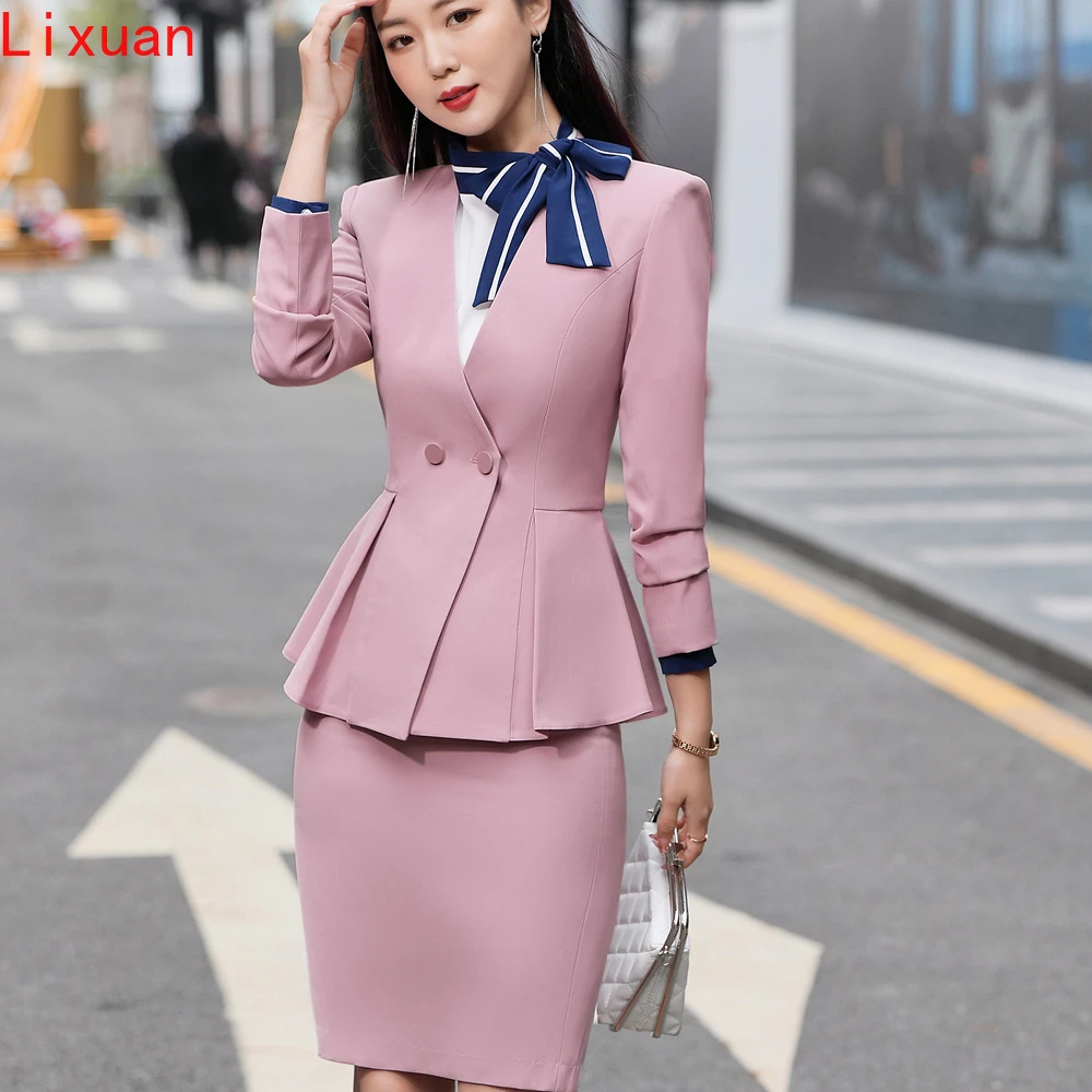 skirt and blazer set