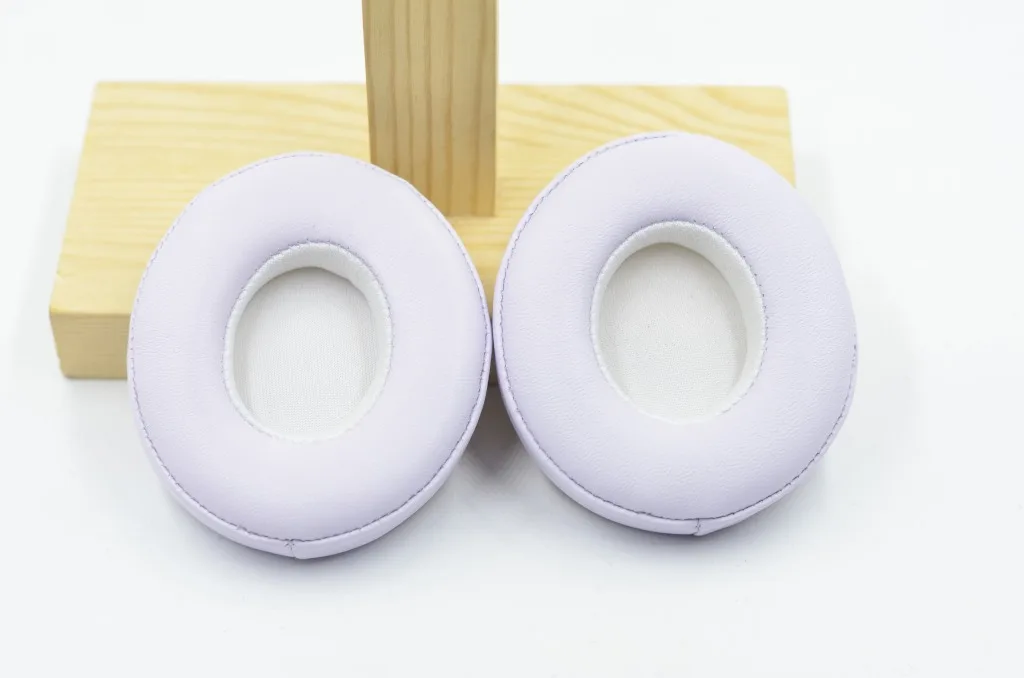 Replacement Soft Foam Ear Pads Cushions Sheepskin Leather For Beats for Solo 2 0 Solo2 solo3 Wireless Headphones Earpads