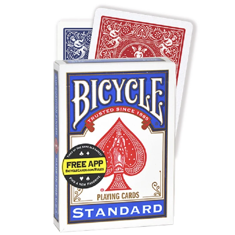 Bicycle Double Back Playing Cards Red&Blue Rider Back Deck Gaff Card Poker Size Special Magic Props Magic Tricks for Magician puma future rider sandals game on pki37196402 dazzling blue puma white high risk red y