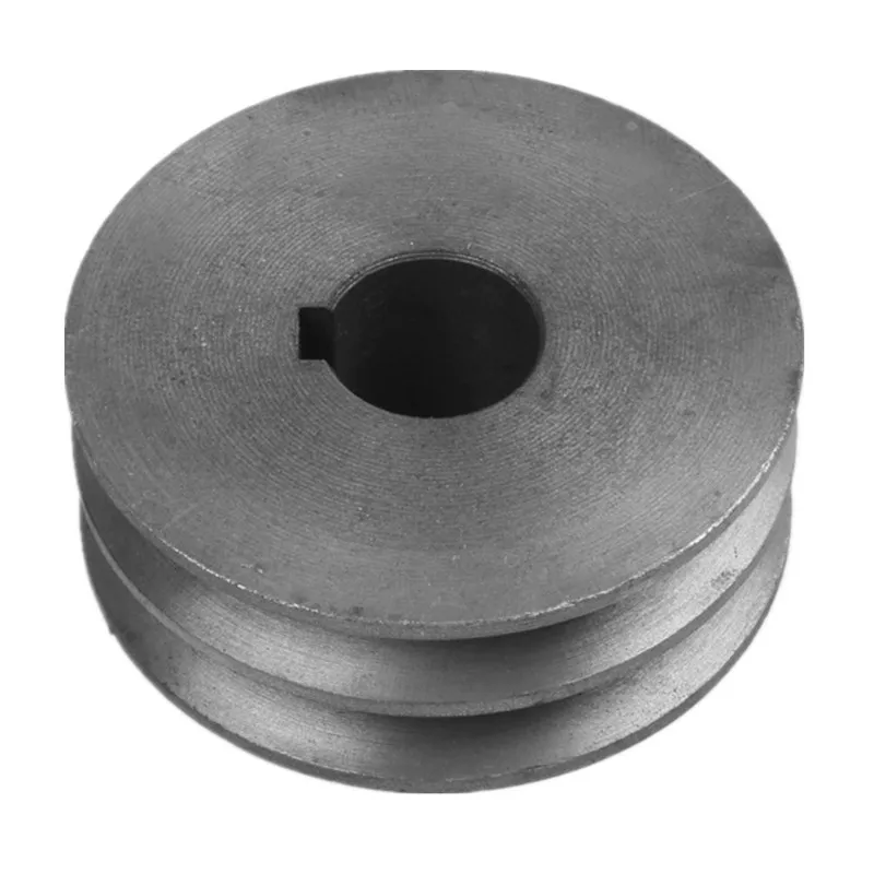 Single groove Pulley 120mm shaft size 28mm for electric motor Cast Iron Made 
