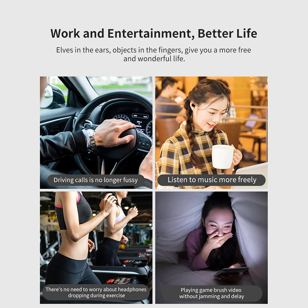 TWS M1 Bluetooth Headsets VS Redmi Airdots Wireless Earbuds 5 0 Earphone Noise Cancelling Mic for iPhone Xiaomi Huawei Samsung