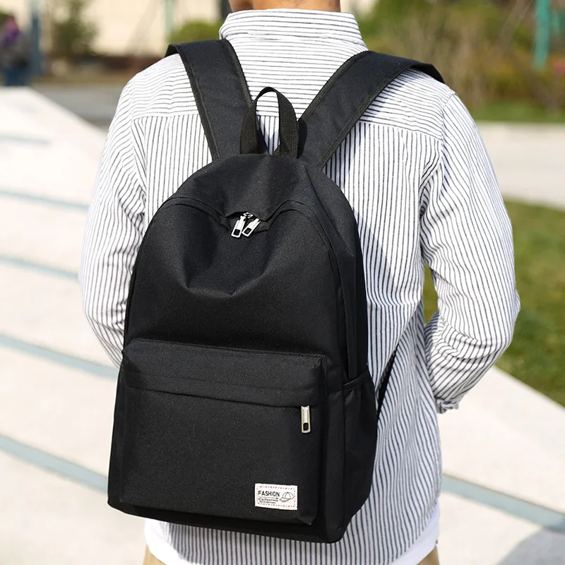

New Style Oxford Cloth Korean-style Casual Backpack Large Capacity Waterproof Schoolbag Men And Women Simple Backpack