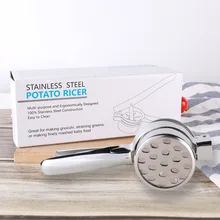 Ручная Соковыжималка из нержавеющей стали, кухонный гаджет многофункциональный пищевой нержавеющей стали картофель и соковыжиматель для лимона