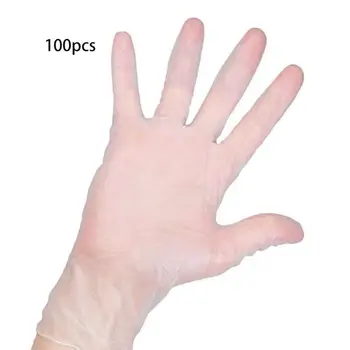 

The Disposable Gloves with Transparent Color