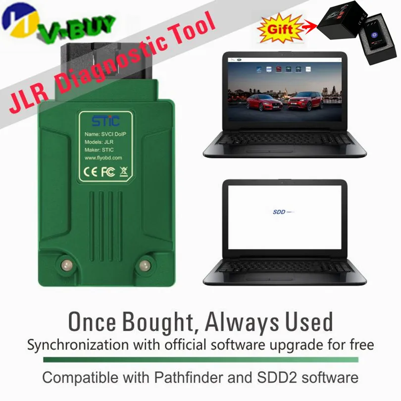 

STC SVCI DoIP Jag--uar La-nd Ro-ver Diagnostic Tool JLR SDD V156 Software Support from 2005 to 2019 Support future update