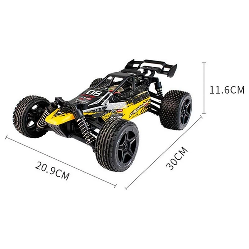 1:16 Radio RC Car High Speed RC Cars 4WD 36KM/H Off Road Buggy Truck Electric Drift Toy Trucks Yellow 1:16 Radio RC Car High Speed RC Cars 4WD 36KM/H Off Road Buggy Truck Electric Drift Toy Trucks Yellow