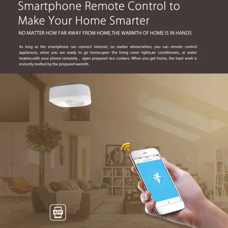 Wi-Fi PIR датчик движения для домашнего офиса охранная сигнализация Совместимость с TUYA IFttt