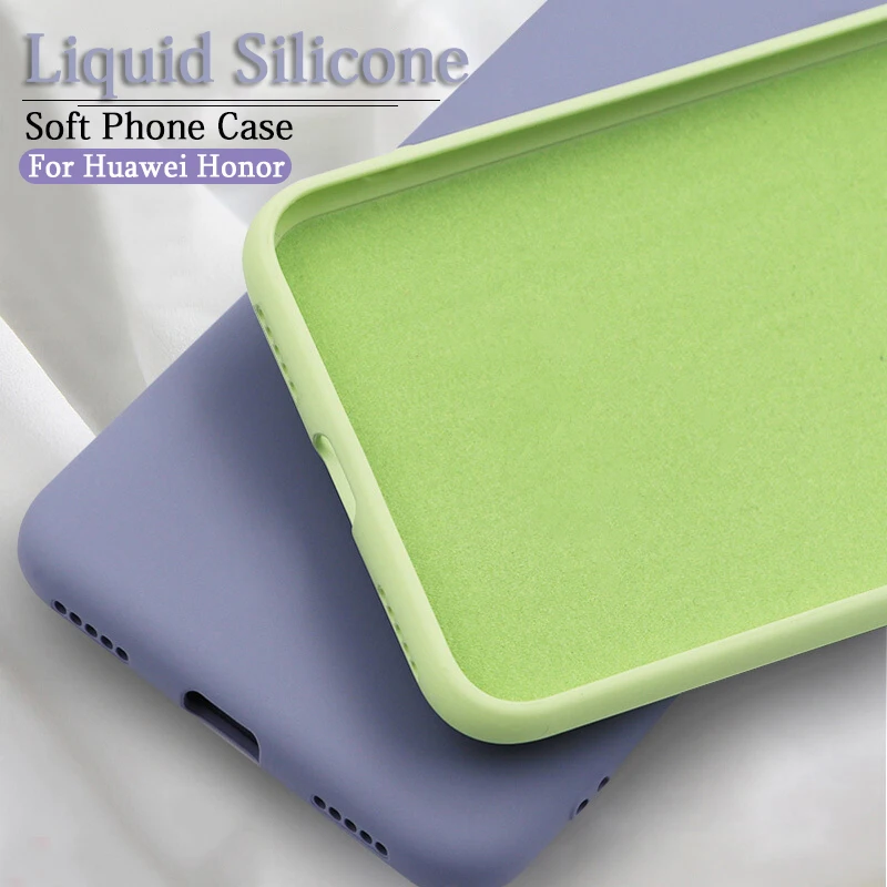 

Cases For Huawei Honor 20 9X Pro Soft Silicone Phone Case For Huawei Honor 9 10 Lite V10 V20 10i 8a 8x 8x Play TPU Back Shell