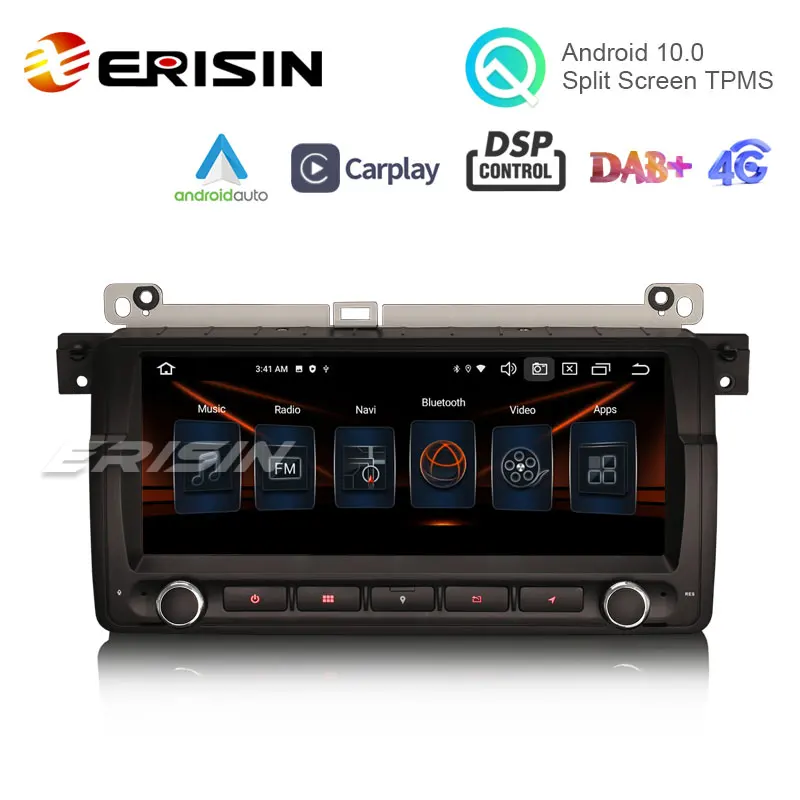 Erisin 8146 8 Inch Octa Core Android 10 0 Car Stereo CarPlay & Auto GPS DSP DAB + для BMW 3er E46 318 320 325 M3 MG ZT