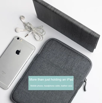 

Tablet Zipper Bag Canvas Liner Sleeve Case Handbag for Tablet iPad 9.7 inch Pro for iPad Mini 1/2/3/4 for iPad 5/6 iPad Air 1/2