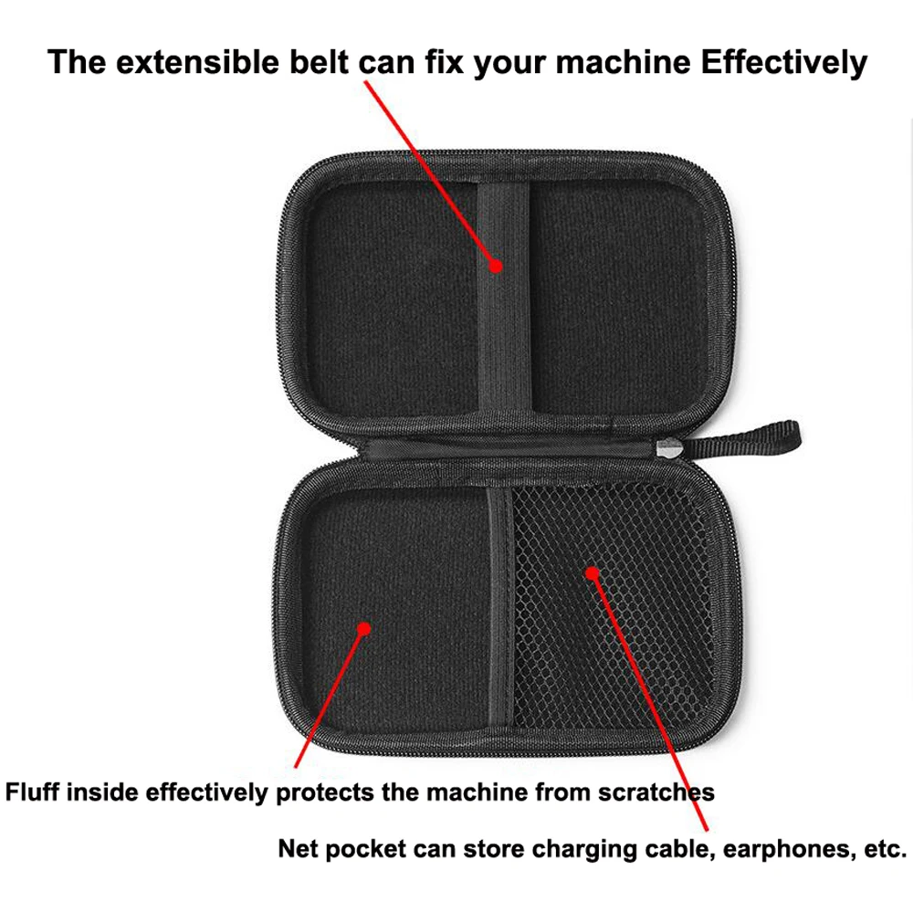 Durable Storage Box Carrying Case For FiiO M11 PRO M15 M11 M9 M7 M6 M3K MK2 X1 X3 X5IIIS X7 Q5 MP3 Protective Case Bag Portable Player Storage Box
