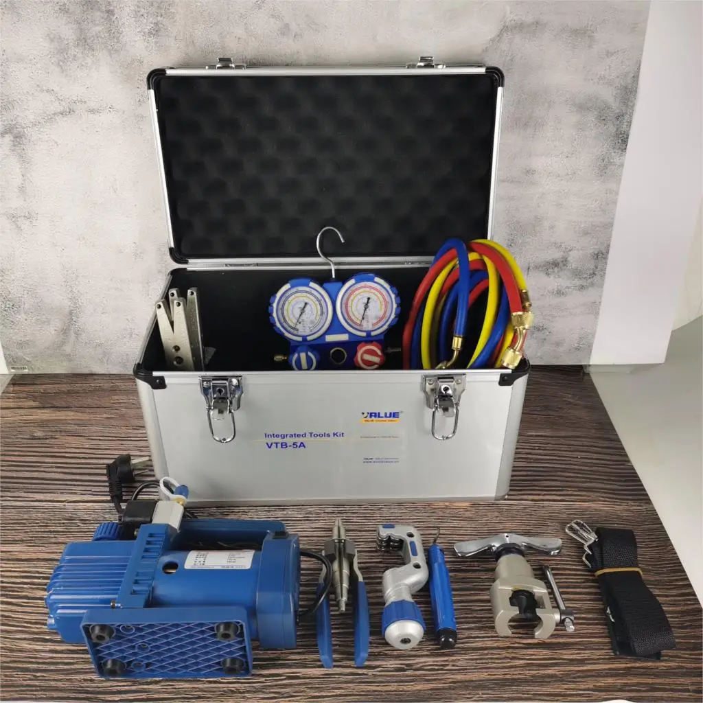 VTB 5A Refrigeration Repair Tool Set With Aluminum alloy box