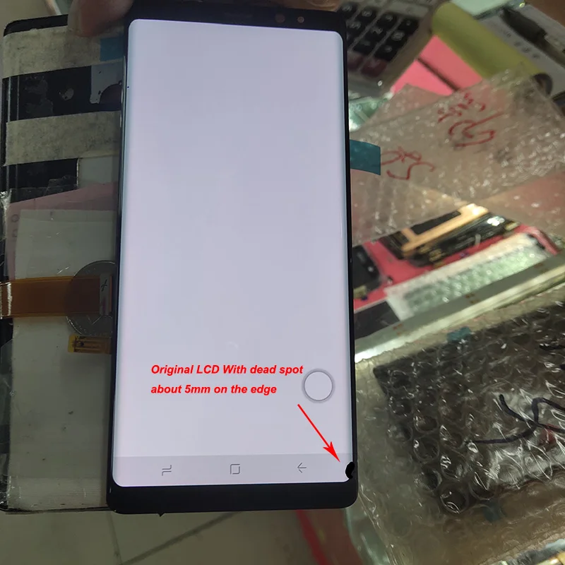 Dead sport on the edge дисплей для samsung Galaxy Note 8 N9500 N950F N950FD ЖК-дисплей кодирующий преобразователь сенсорного экрана в сборе