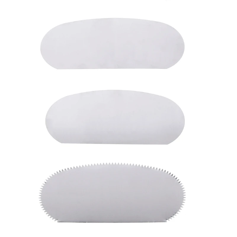 10PCS Pottery Clay Steel Scraper For Polymer Steel Cutter Ceramic Serrated Tools
