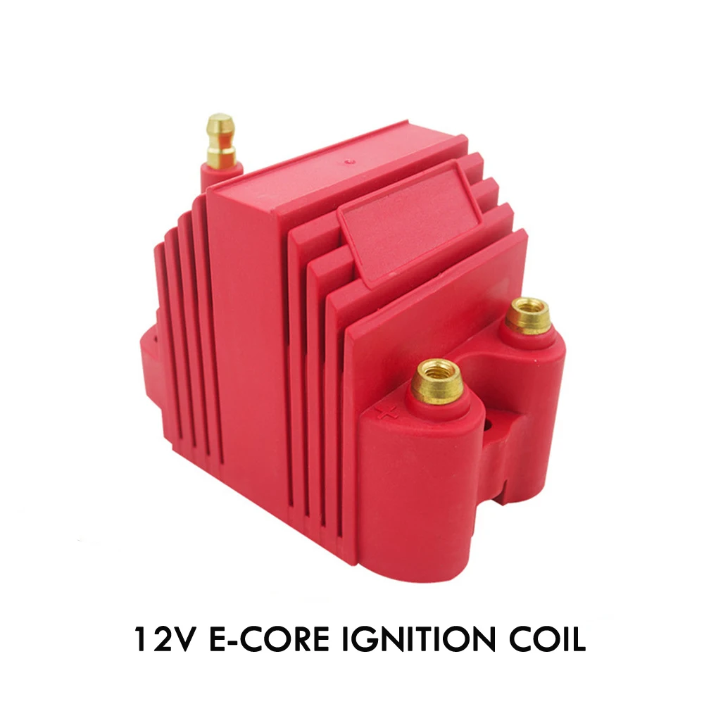 

Universal E-core Ss 12V High Output External Male E-Core Ignition Coil