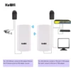 KuWfi Router 1KM 300Mbps Wireless Router Outdoor&Indoor CPE Router Kit Wireless Bridge Wifi Repeater Support WDS Long Range ► Photo 3/6