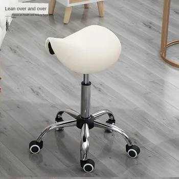 

Massage Pedicure Chair Stool Saddle Leather Upholstery Spa Tattoo Beauty Facial Massage Chair Giraffe